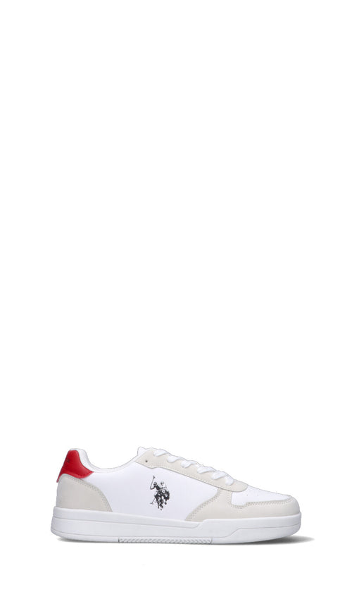 U.S. POLO ASSN. Sneaker uomo bianca/rossa