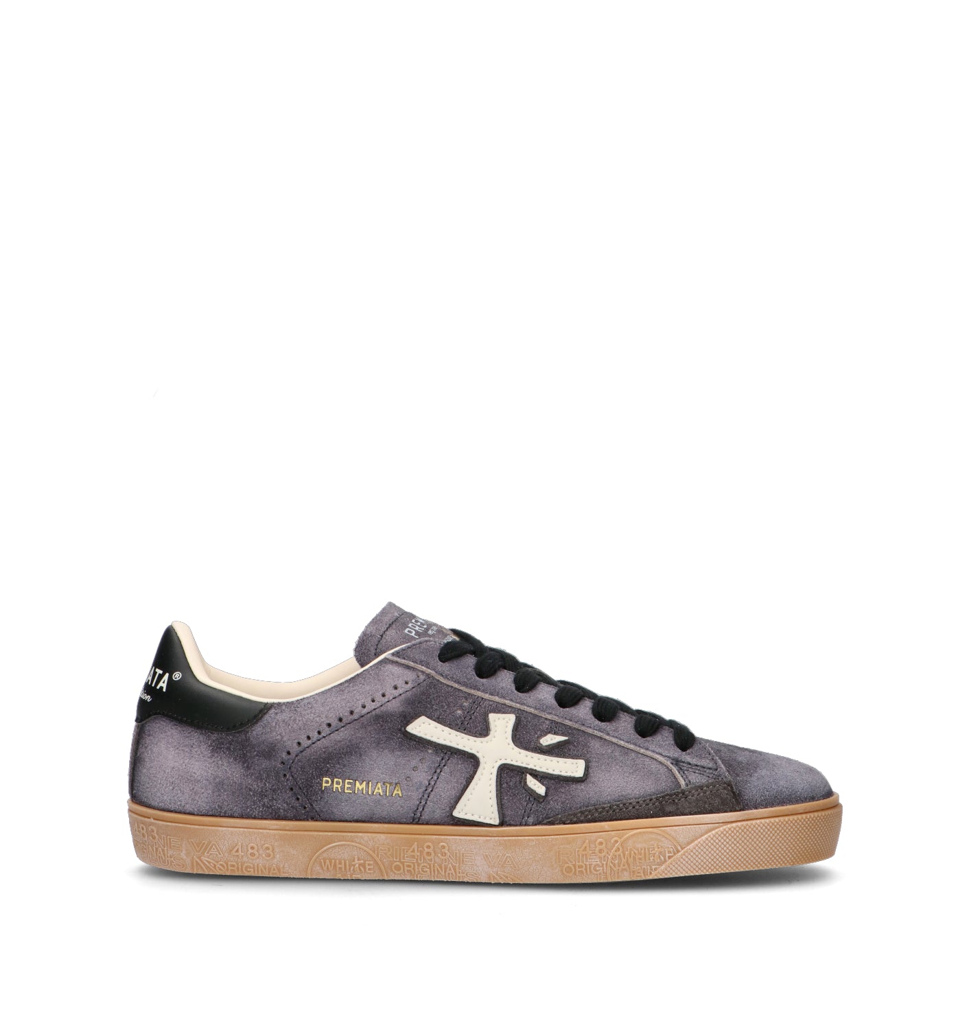 PREMIATA STEVEN Sneaker uomo nera
