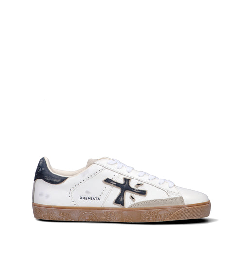 PREMIATA STEVEN Sneaker uomo bianca in pelle