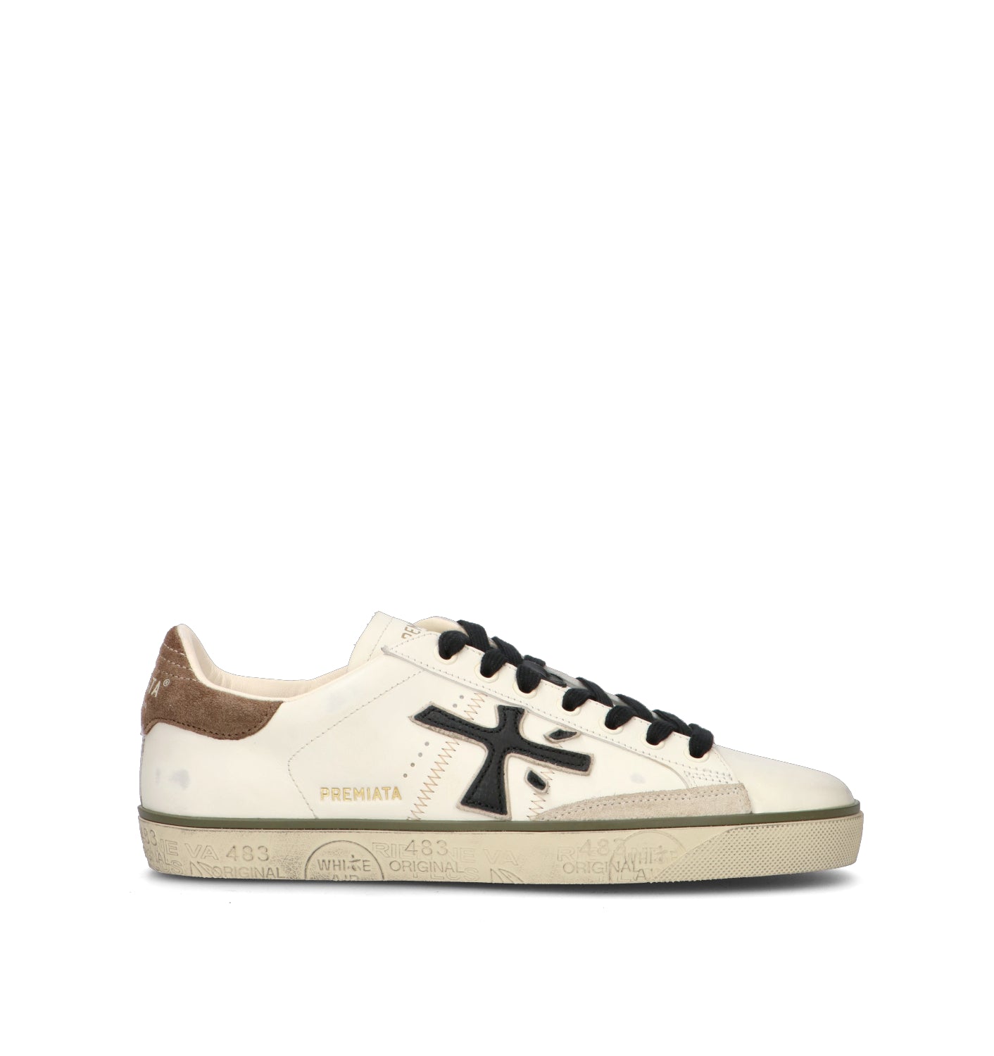 PREMIATA STEVEN Sneaker uomo bianca