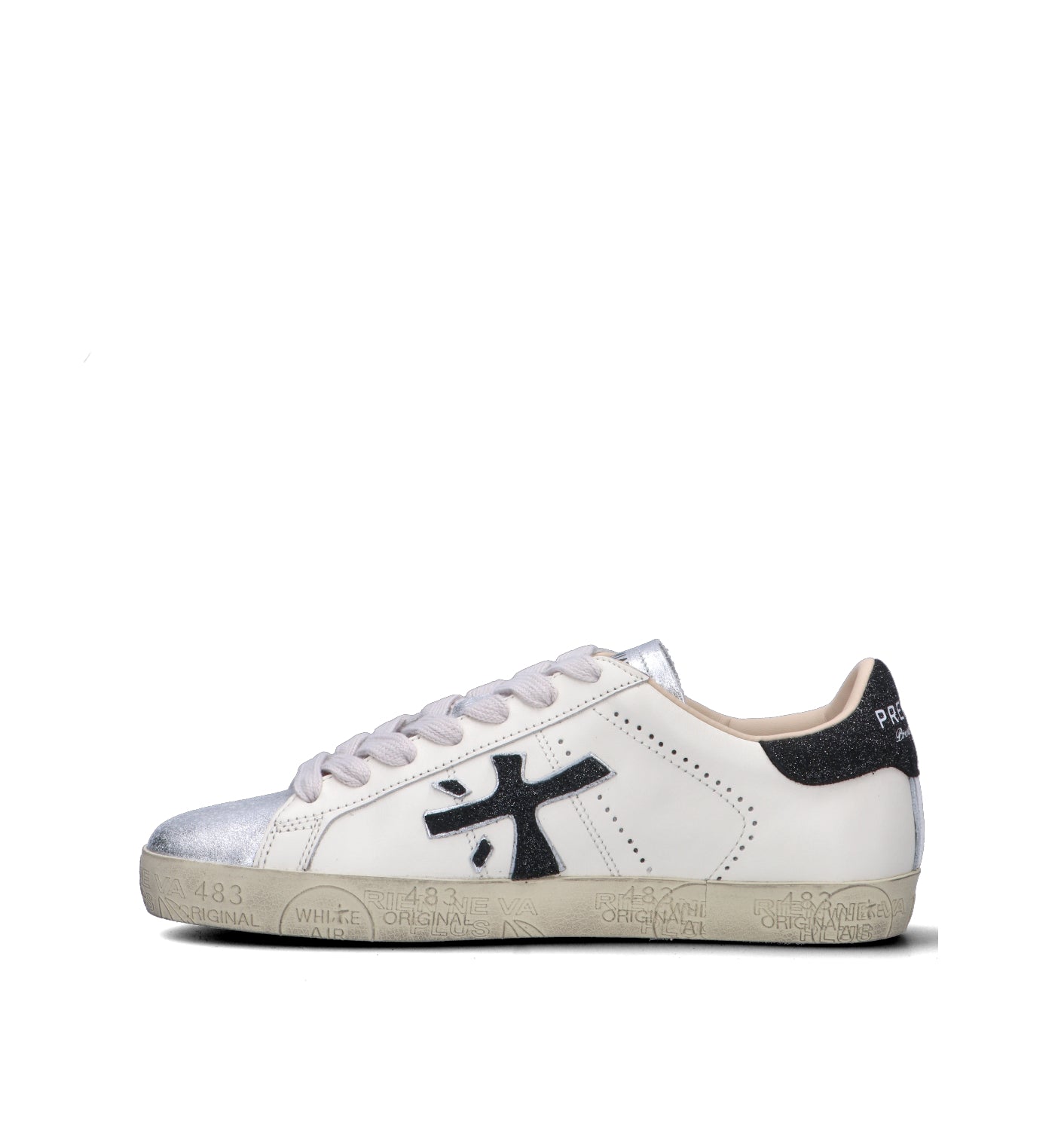 PREMIATA STEVEND Sneaker donna bianca in pelle