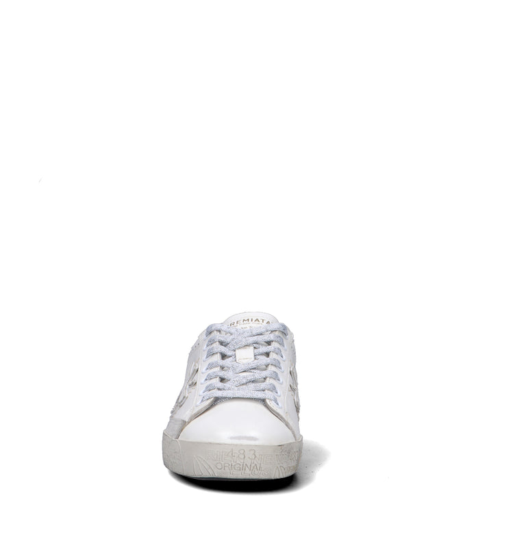 PREMIATA Sneaker donna grigia in pelle