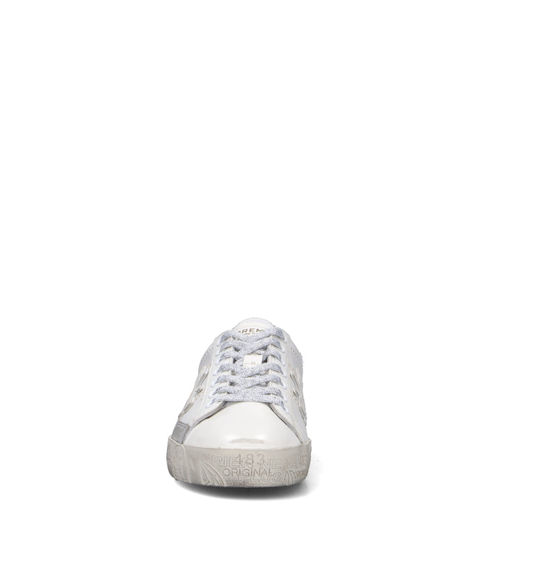 PREMIATA Sneaker donna grigia in pelle