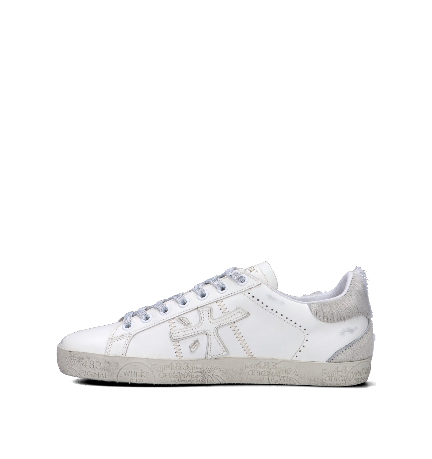 PREMIATA Sneaker donna grigia in pelle