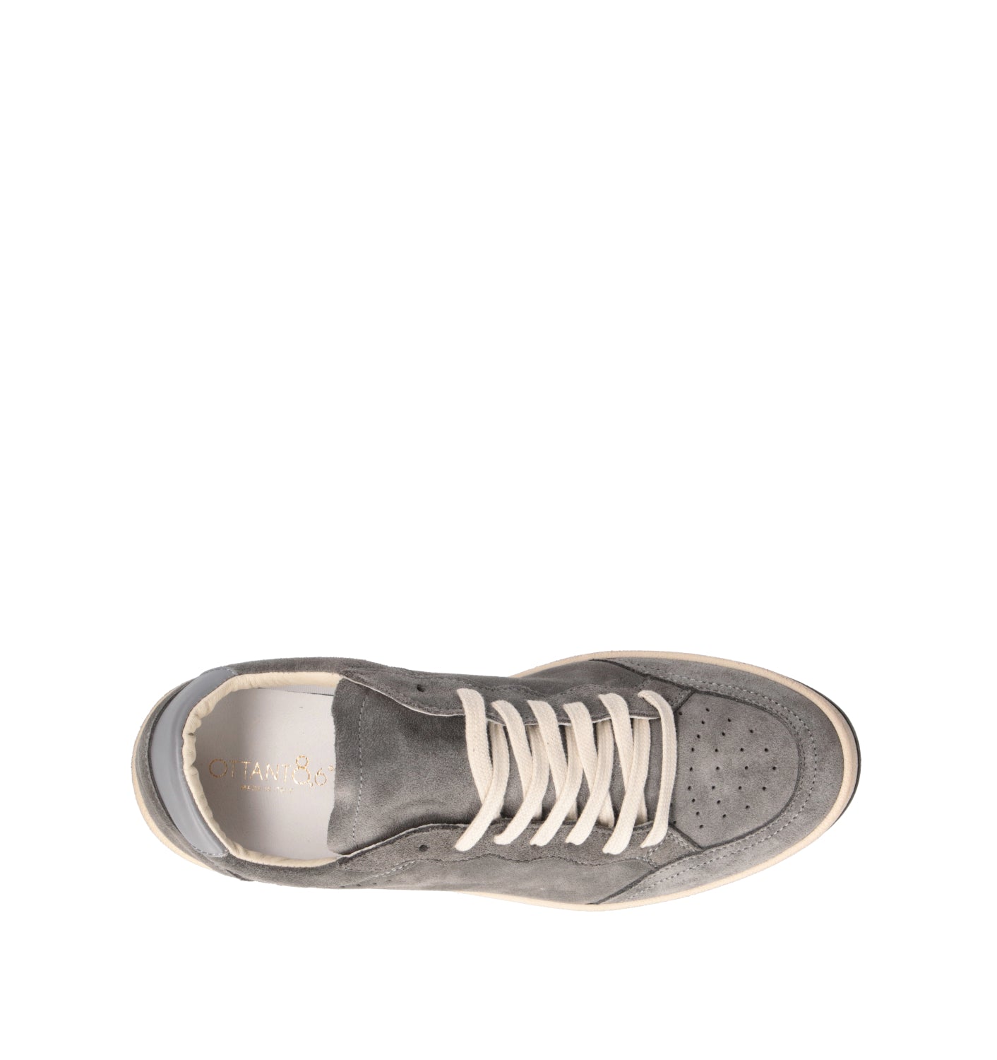 OTTANT8,6 Sneaker uomo grigia in suede