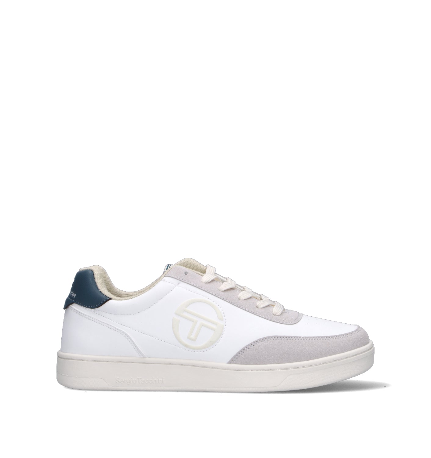SERGIO TACCHINI Sneaker uomo bianca/blu