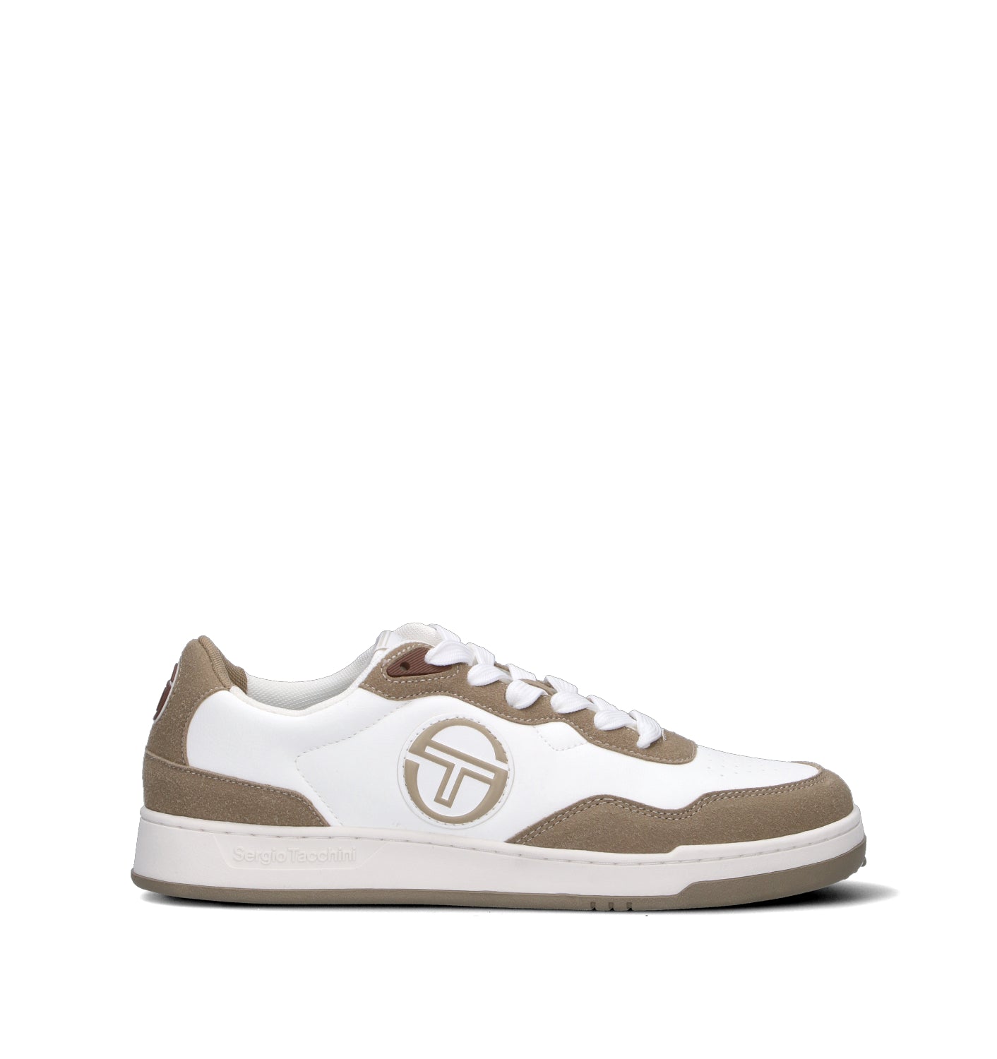 SERGIO TACCHINI Sneaker uomo bianca/beige