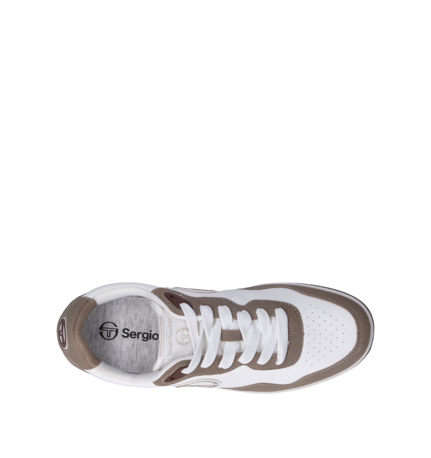 SERGIO TACCHINI Sneaker uomo bianca/beige