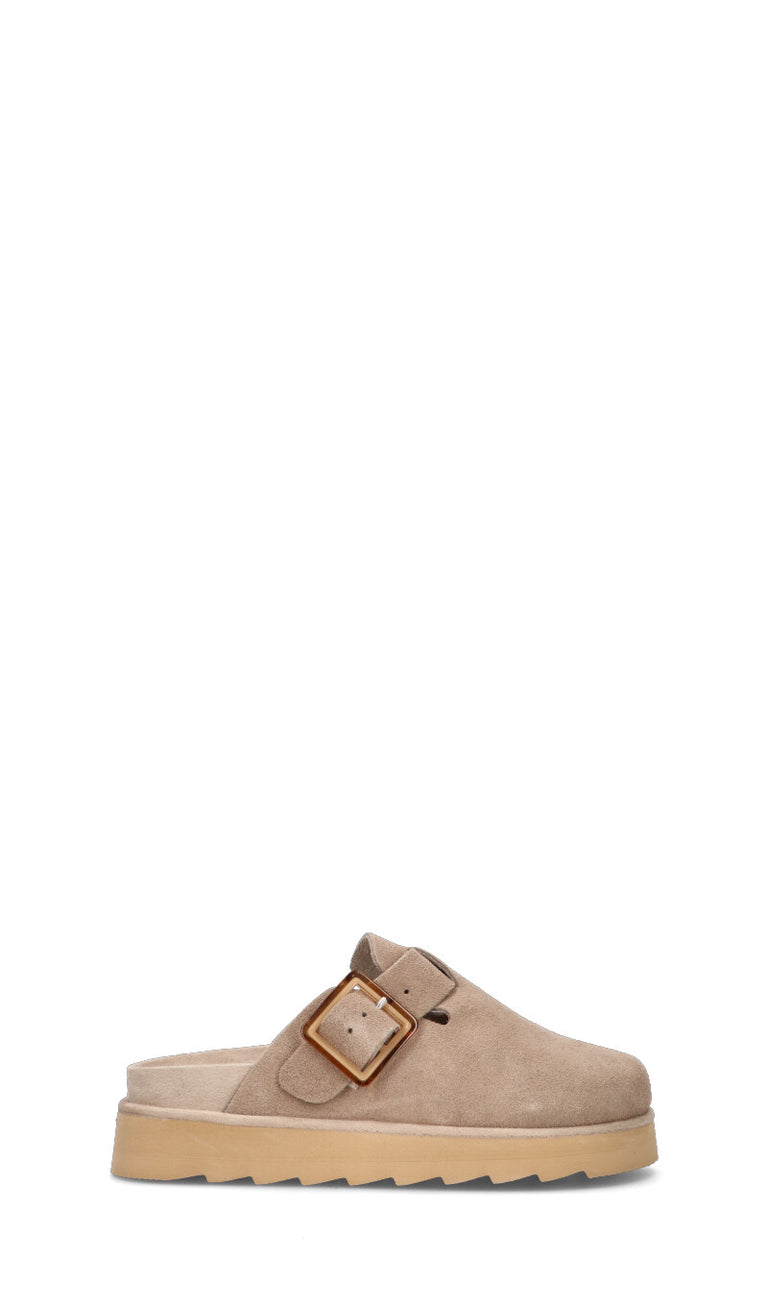 COLORS OF CALIFORNIA Ciabatta donna fango in suede