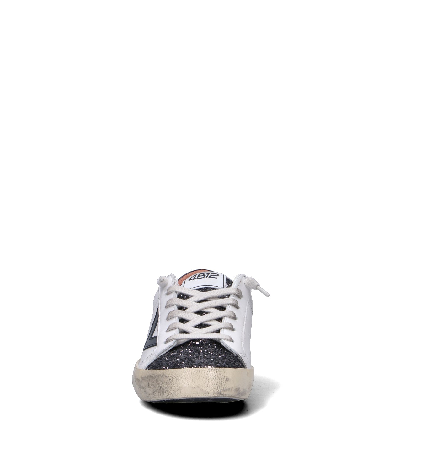 QUATTROBARRADODICI Sneaker donna bianca/nera