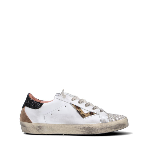 QUATTROBARRADODICI Sneaker donna bianca