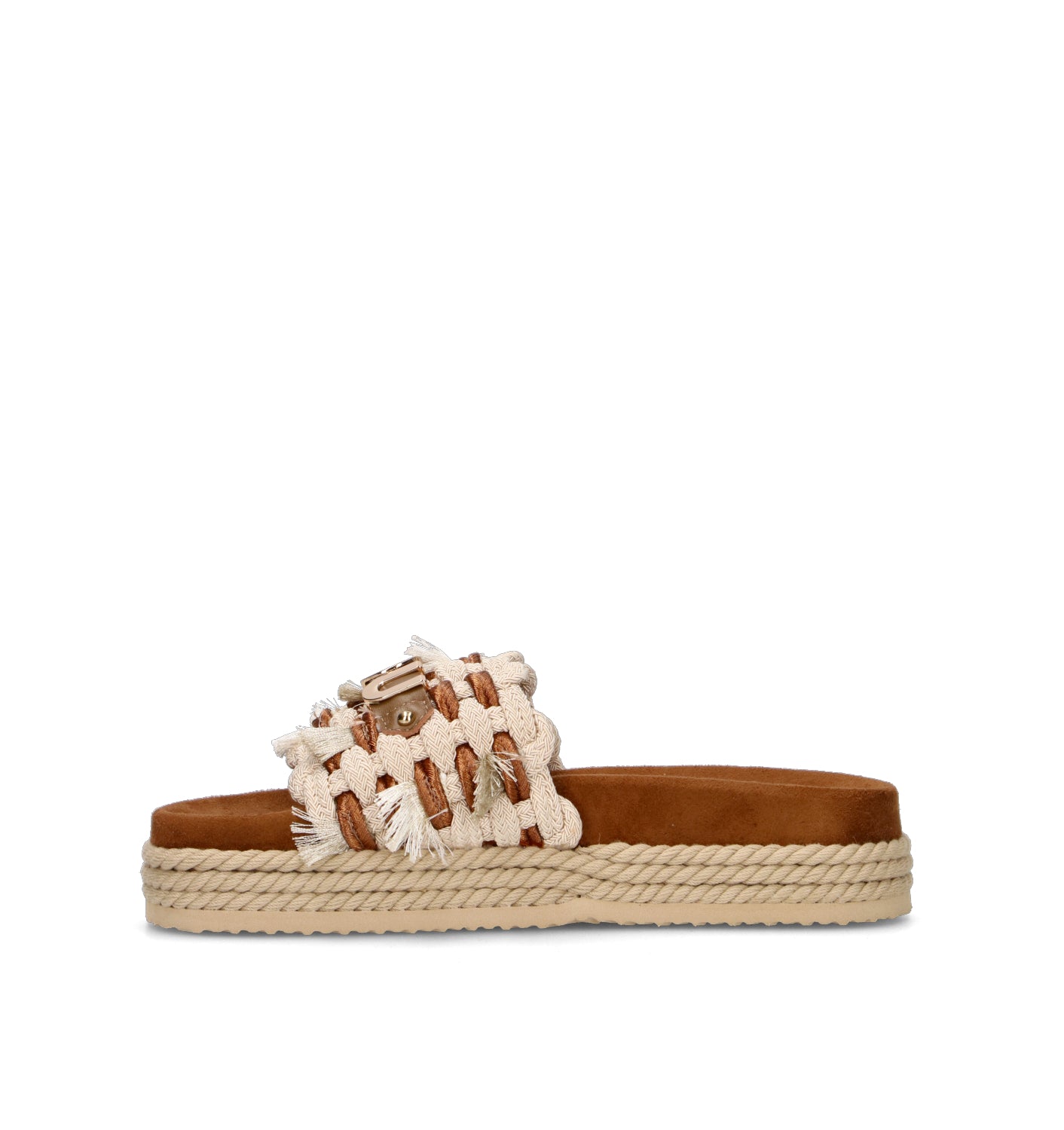 MOU Ciabatta donna beige/cuoio