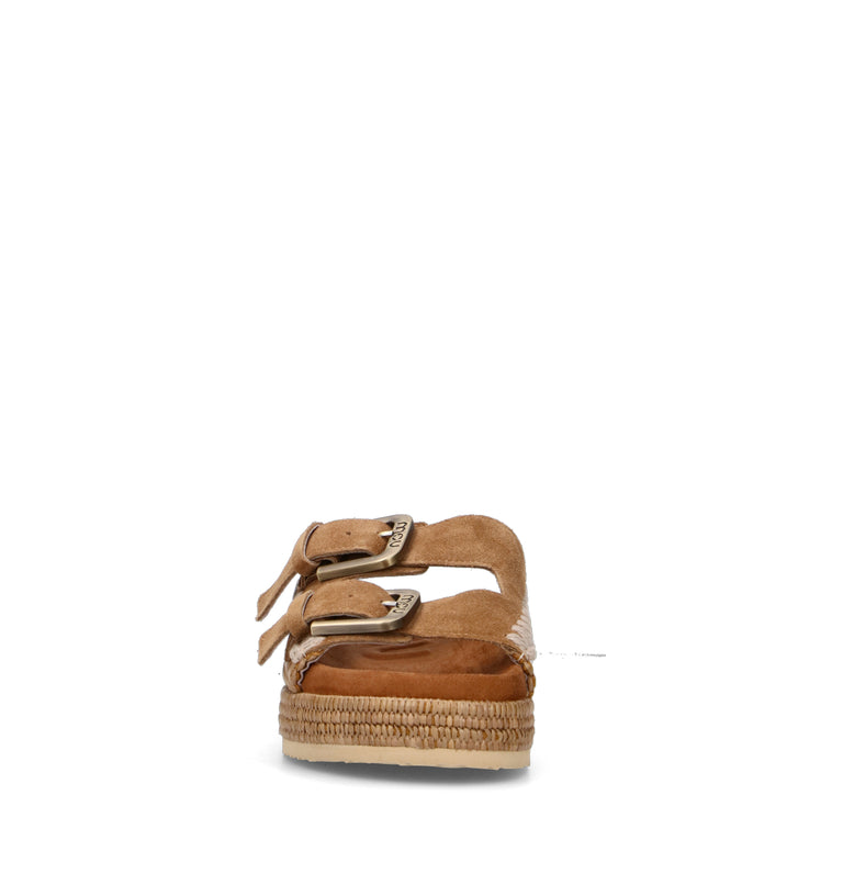 MOU Ciabatta donna cognac