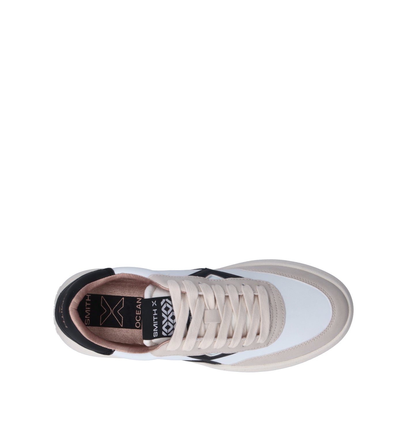 SMITH X Sneaker donna bianca/nera