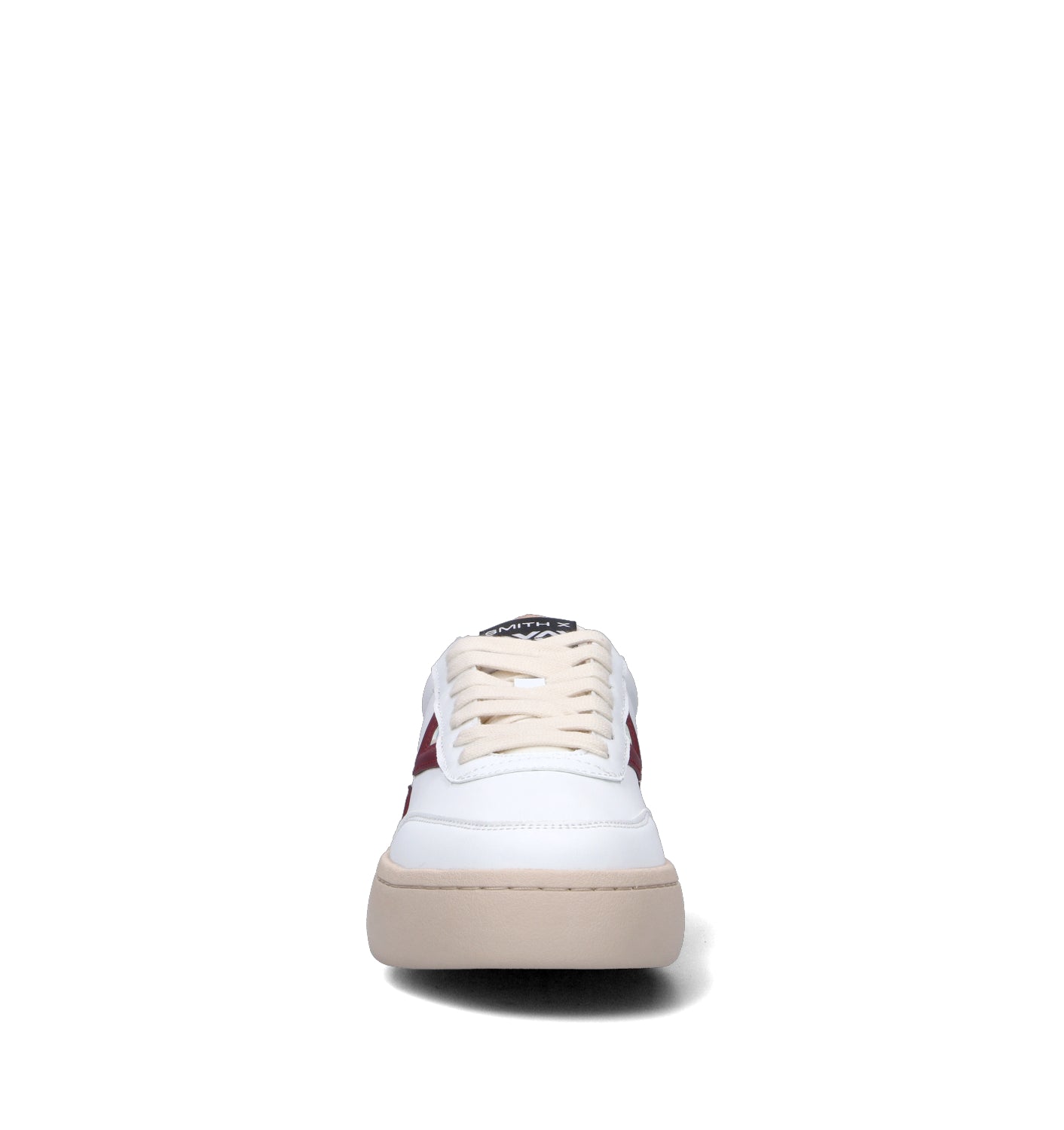 SMITH X Sneaker donna bianca/bordeaux