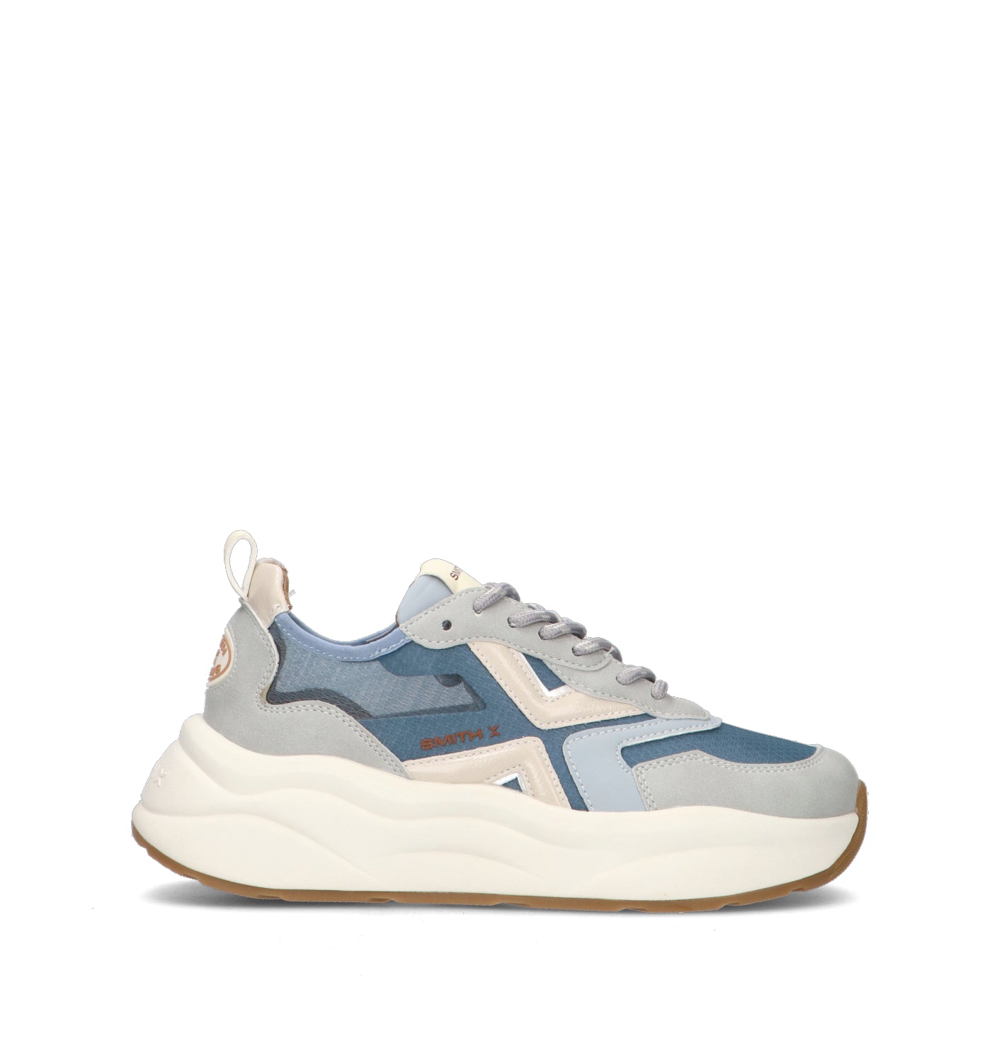 SMITH X Sneaker donna azzurra