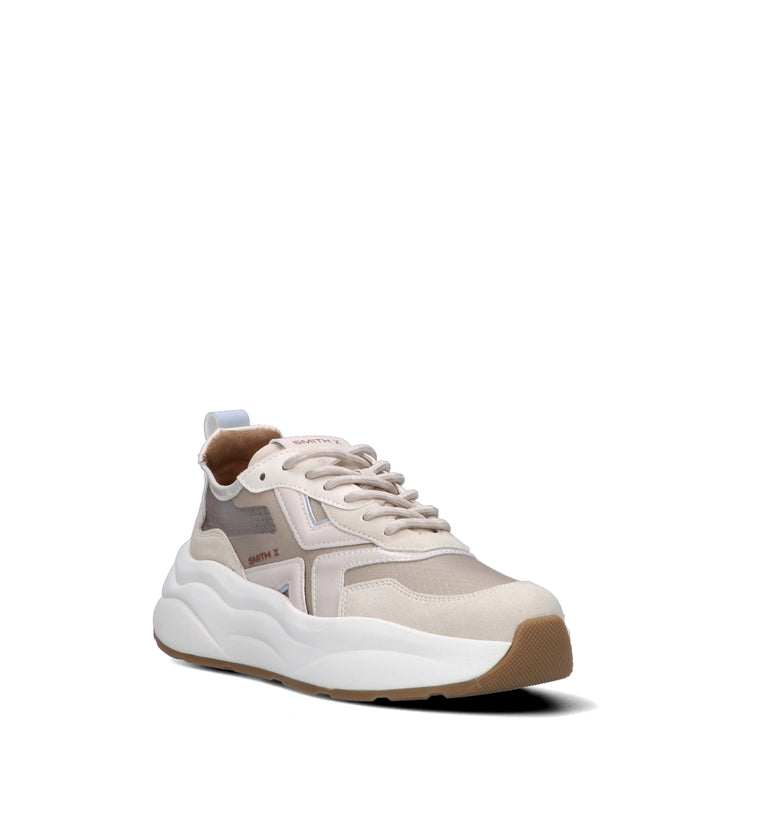 SMITH X Sneaker donna taupe