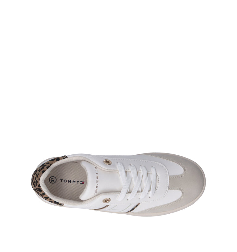 TOMMY HILFIGER Sneaker ragazza bianca/maculata