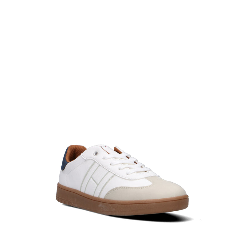 TOMMY HILFIGER Sneaker ragazzo bianca/blu