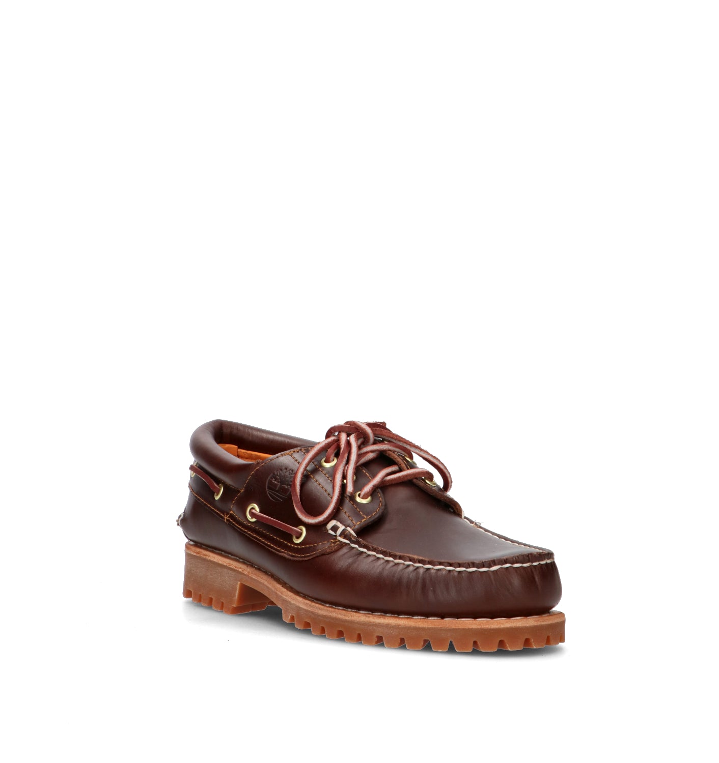 TIMBERLAND Scarpa barca uomo marrone in pelle