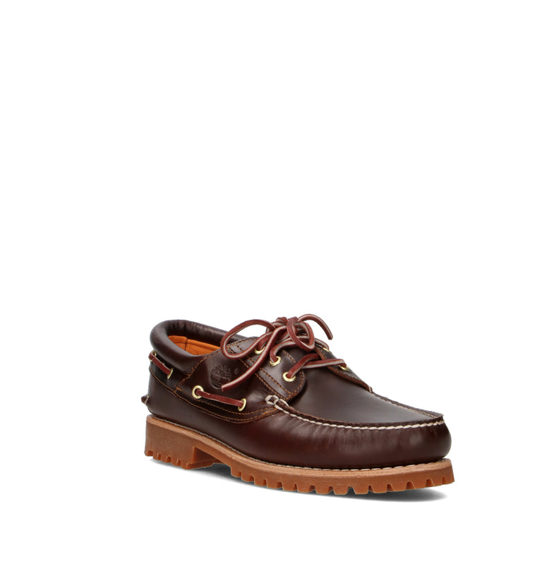 TIMBERLAND Scarpa barca uomo marrone in pelle