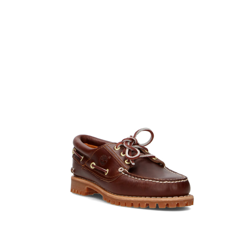TIMBERLAND Scarpa barca donna marrone in pelle