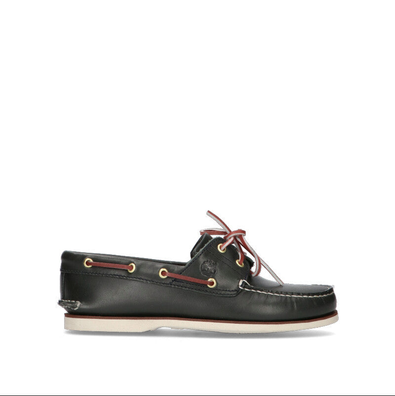 TIMBERLAND Scarpa barca uomo blu scuro in pelle