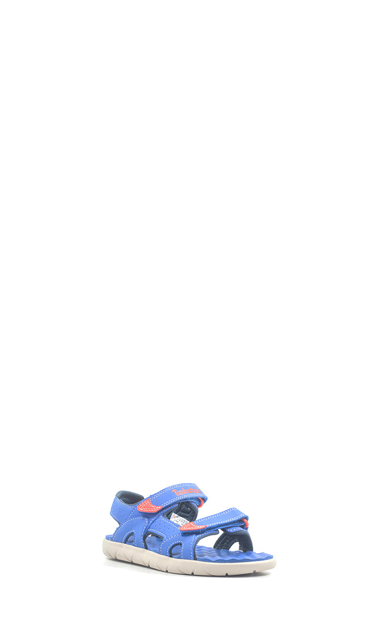 TIMBERLAND Sandalo bimbo blu in tessuto