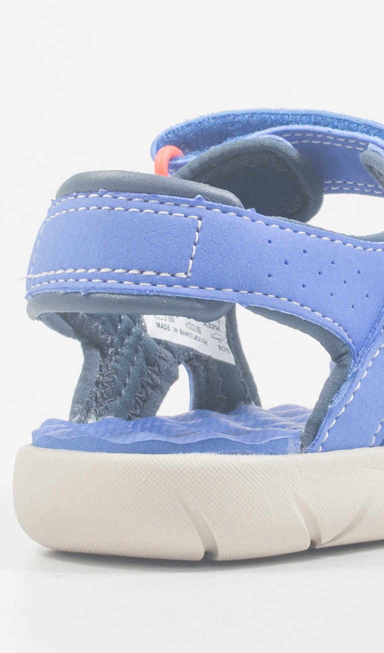 TIMBERLAND Sandalo bimbo blu in tessuto