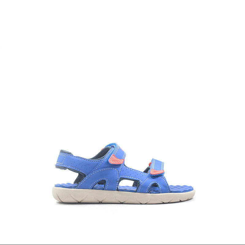 TIMBERLAND Sandalo bimbo blu in tessuto
