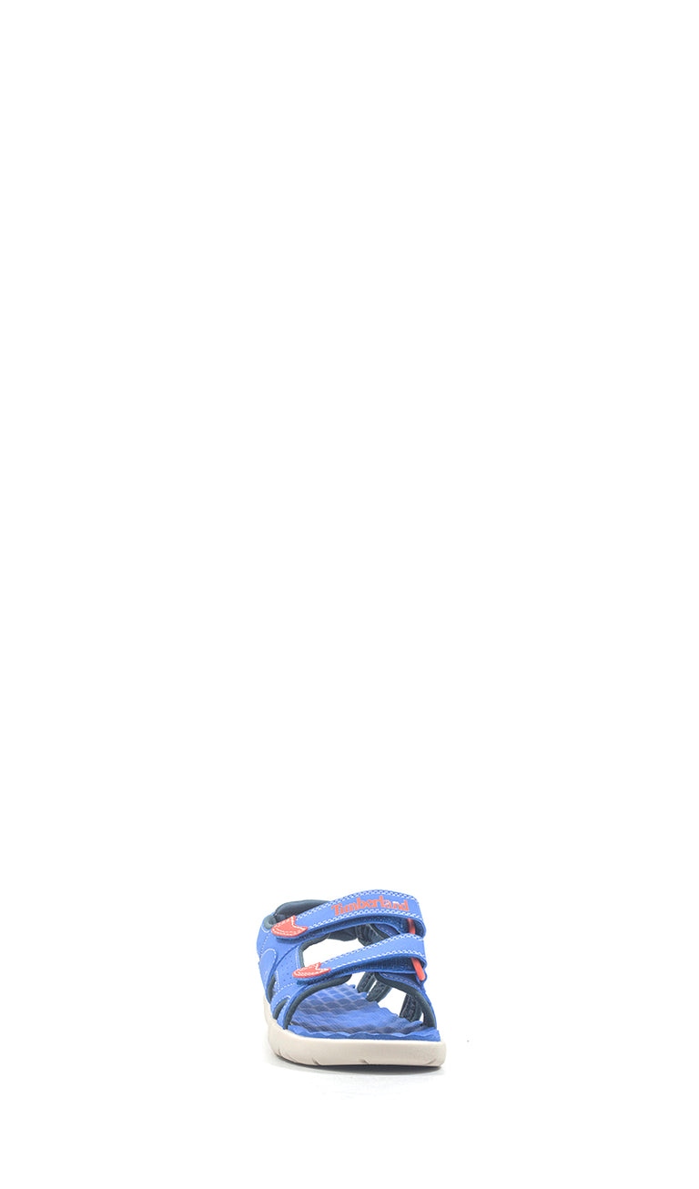 TIMBERLAND Sandalo ragazzo blu in tessuto