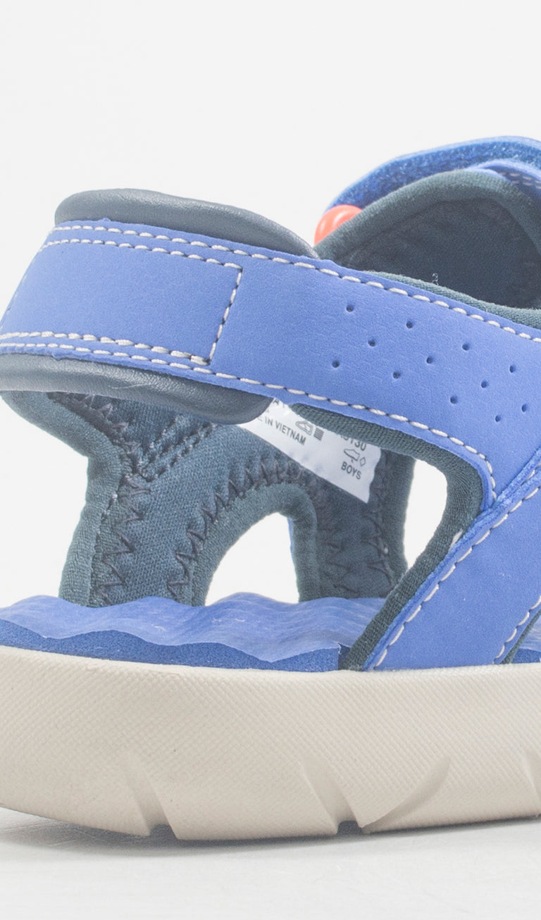 TIMBERLAND Sandalo ragazzo blu in tessuto