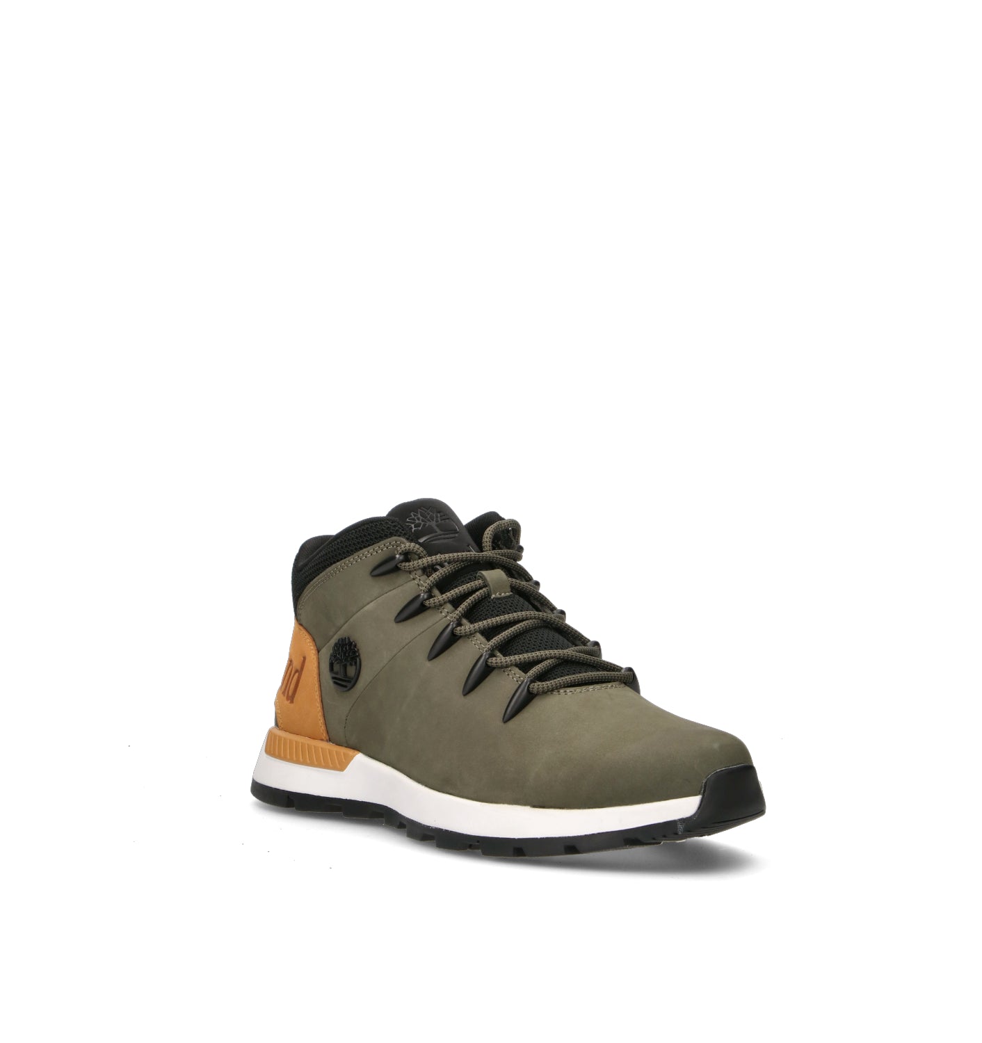 TIMBERLAND Sneaker uomo militare in pelle