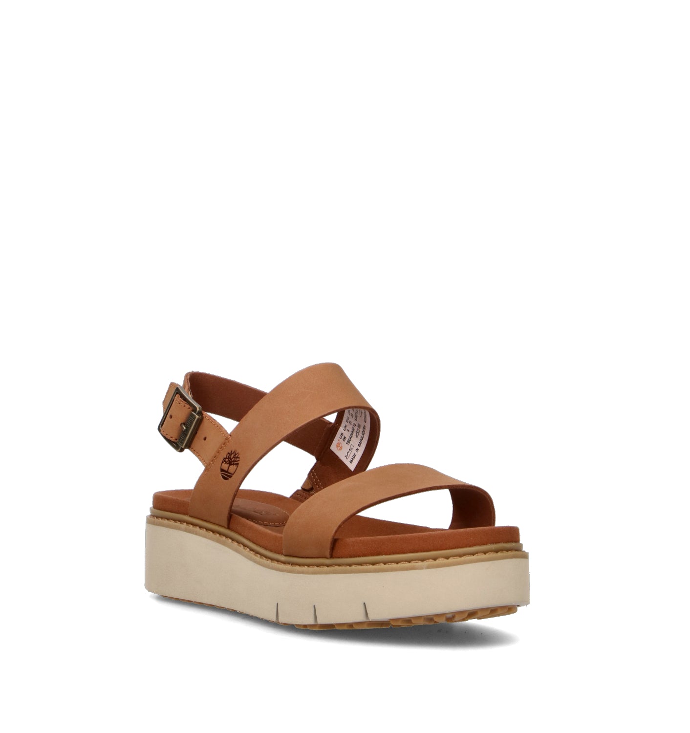 TIMBERLAND Sandalo donna marrone in pelle