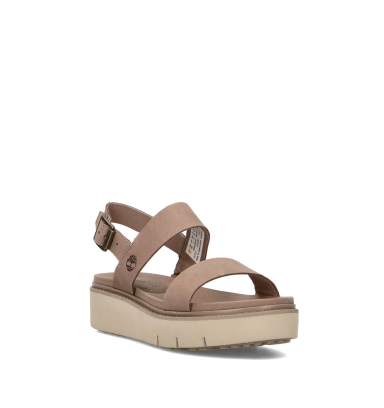 TIMBERLAND Sandalo donna taupe in pelle