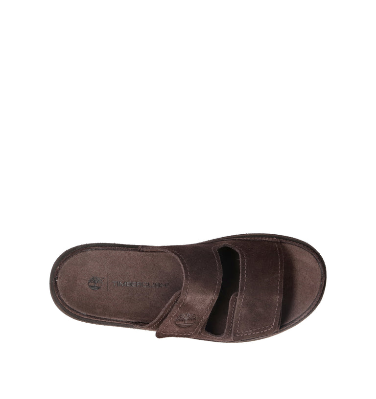 TIMBERLAND Ciabatta uomo marrone in suede