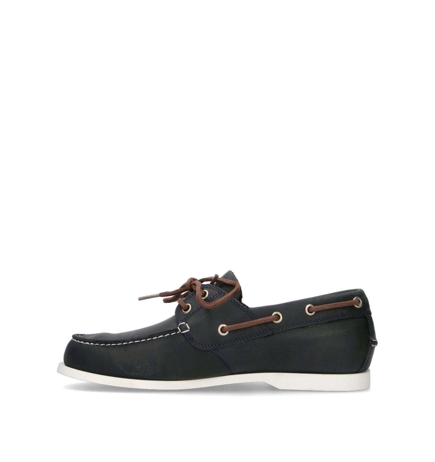 TIMBERLAND Scarpa barca uomo blu in pelle