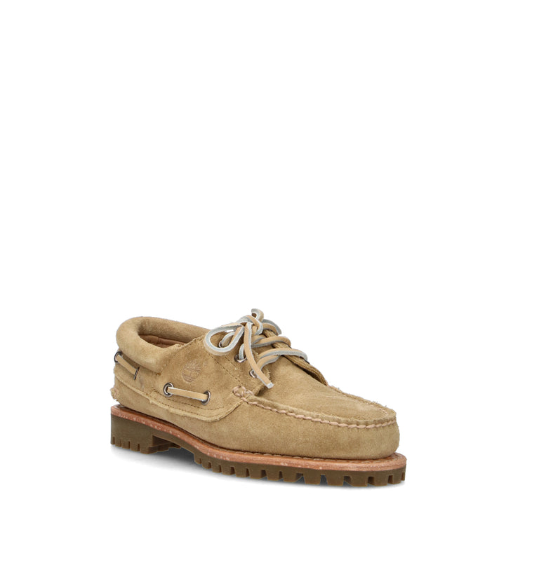 TIMBERLAND Scarpa barca donna beige in suede