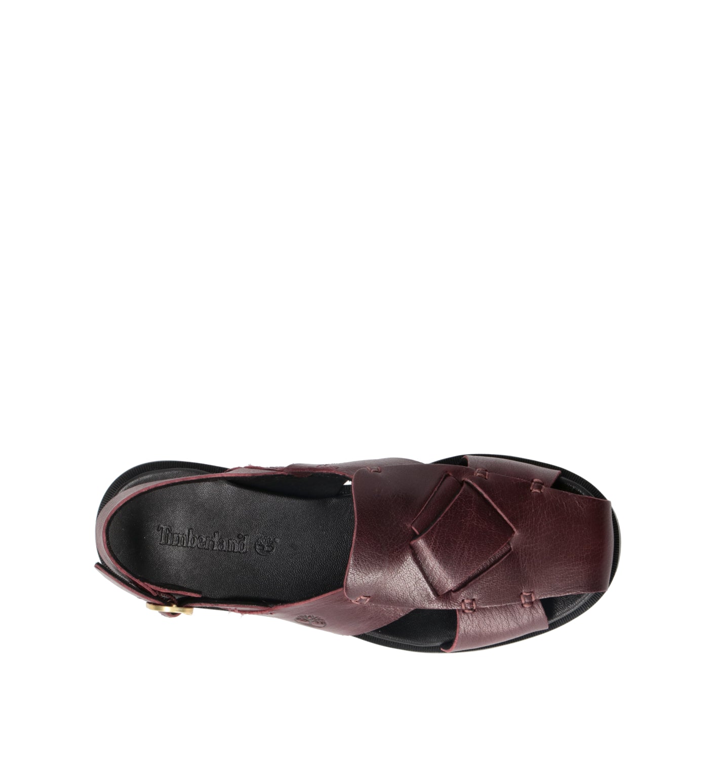 TIMBERLAND Sandalo donna burgundy in pelle