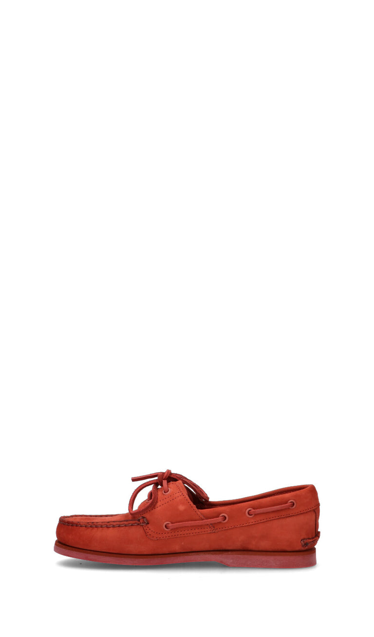 TIMBERLAND Pedula uomo rossa in pelle