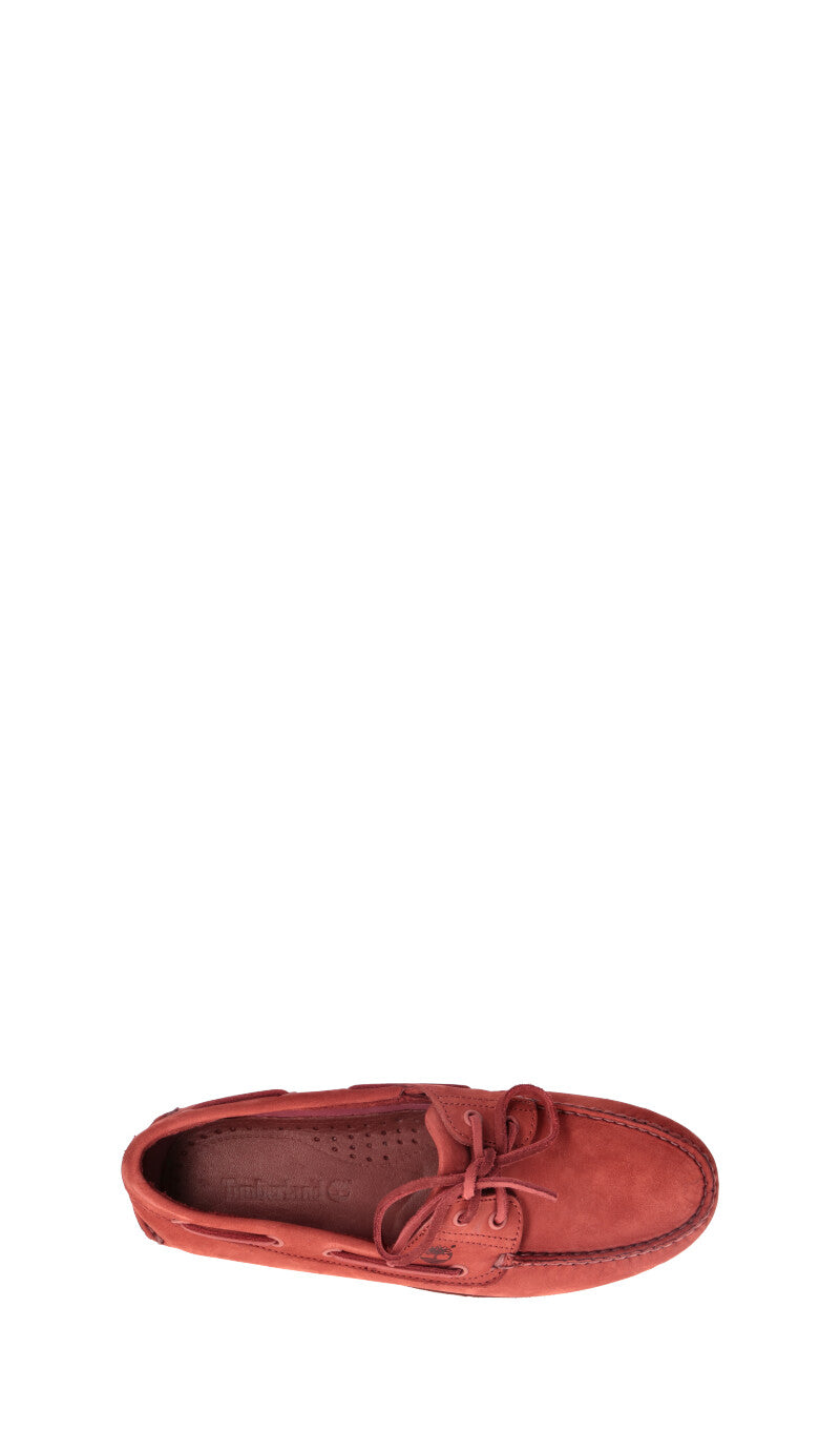 TIMBERLAND Pedula uomo rossa in pelle