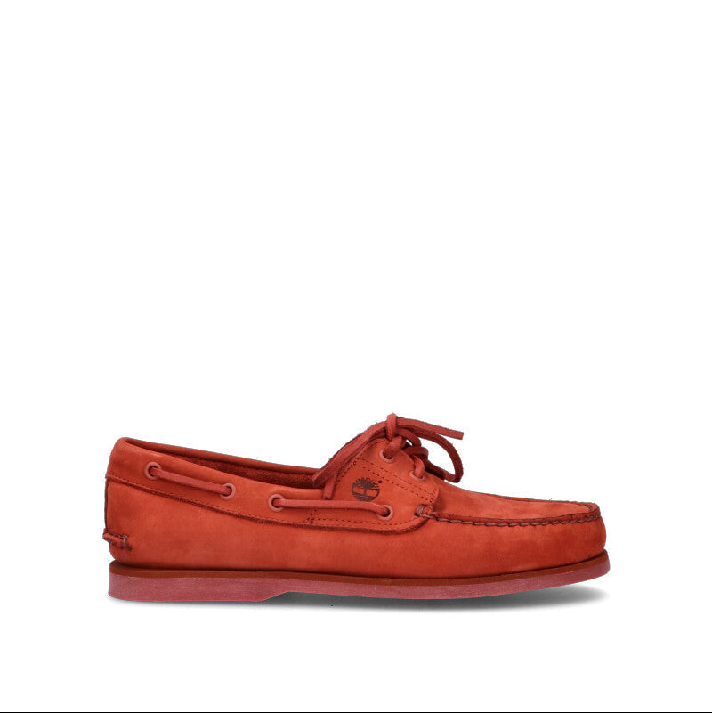 TIMBERLAND Pedula uomo rossa in pelle
