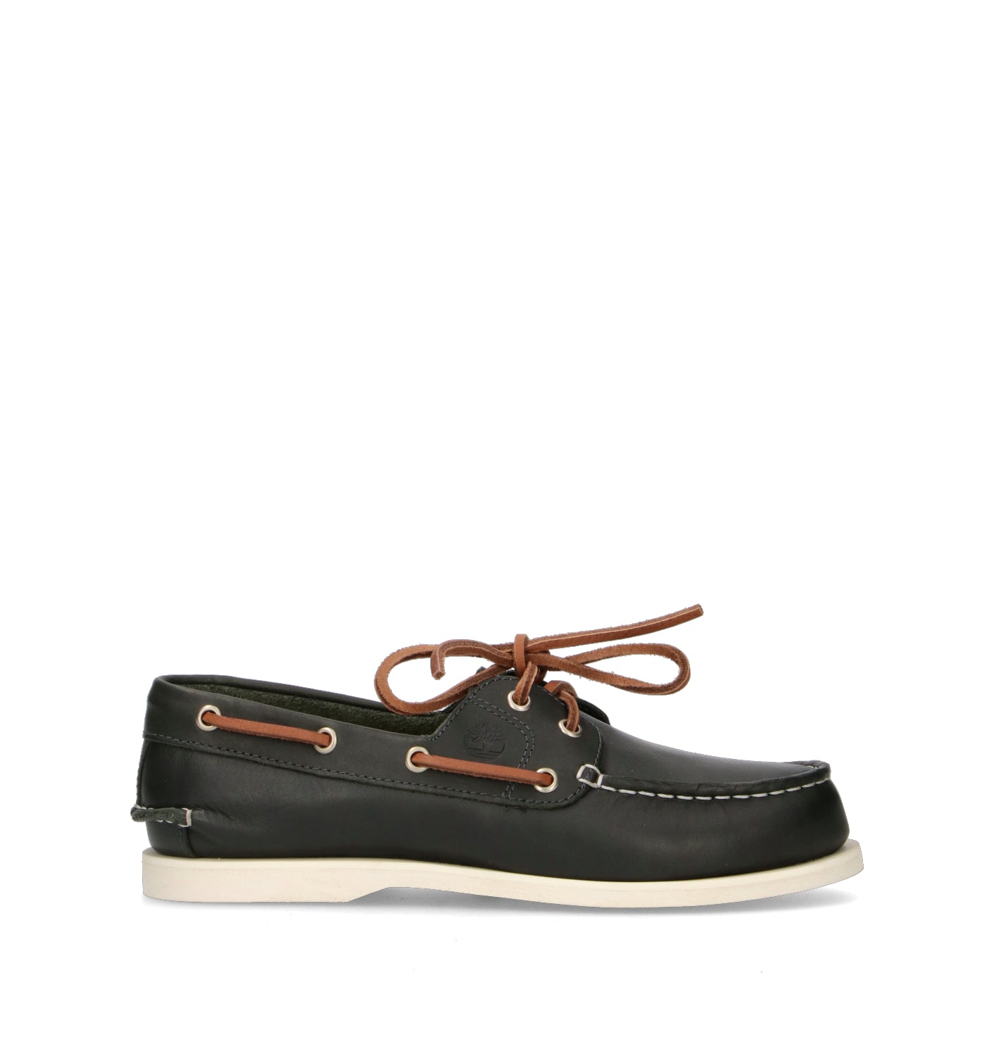 TIMBERLAND Scarpa barca uomo blu in pelle