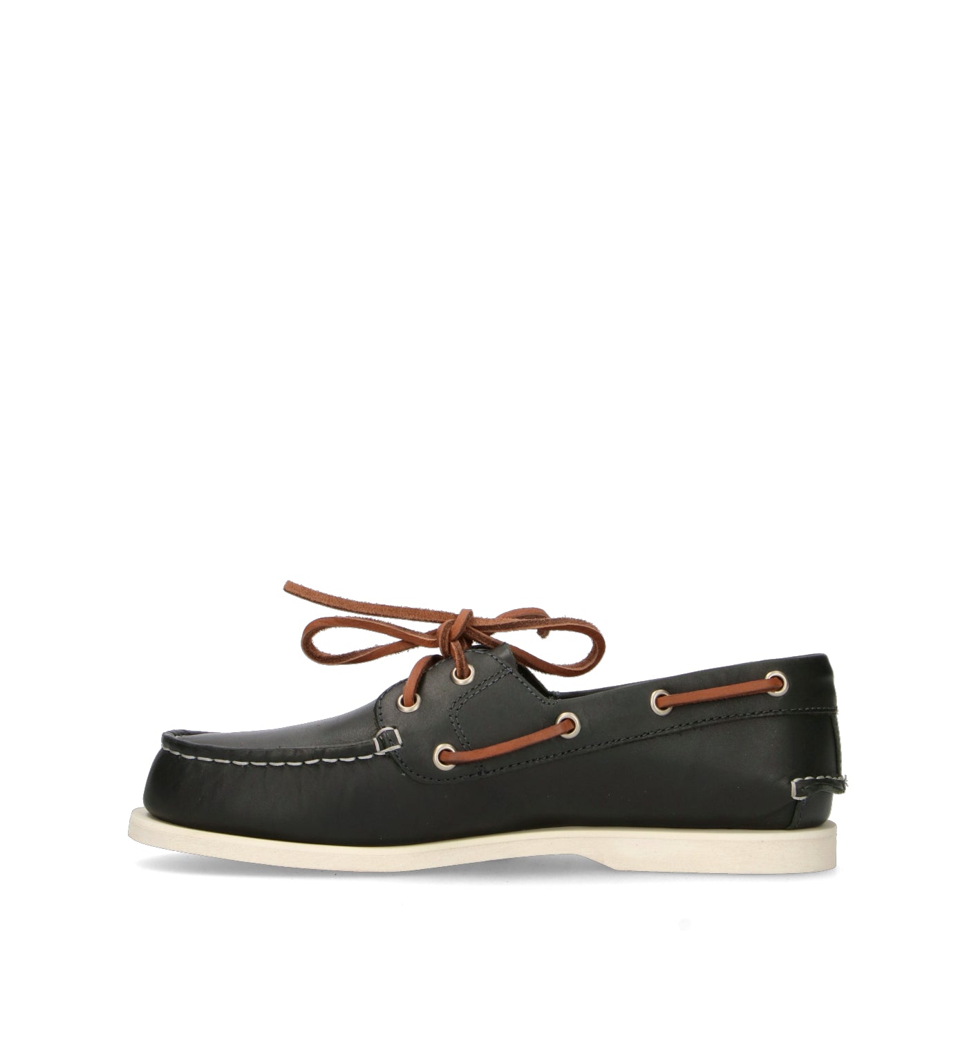 TIMBERLAND Scarpa barca uomo blu in pelle
