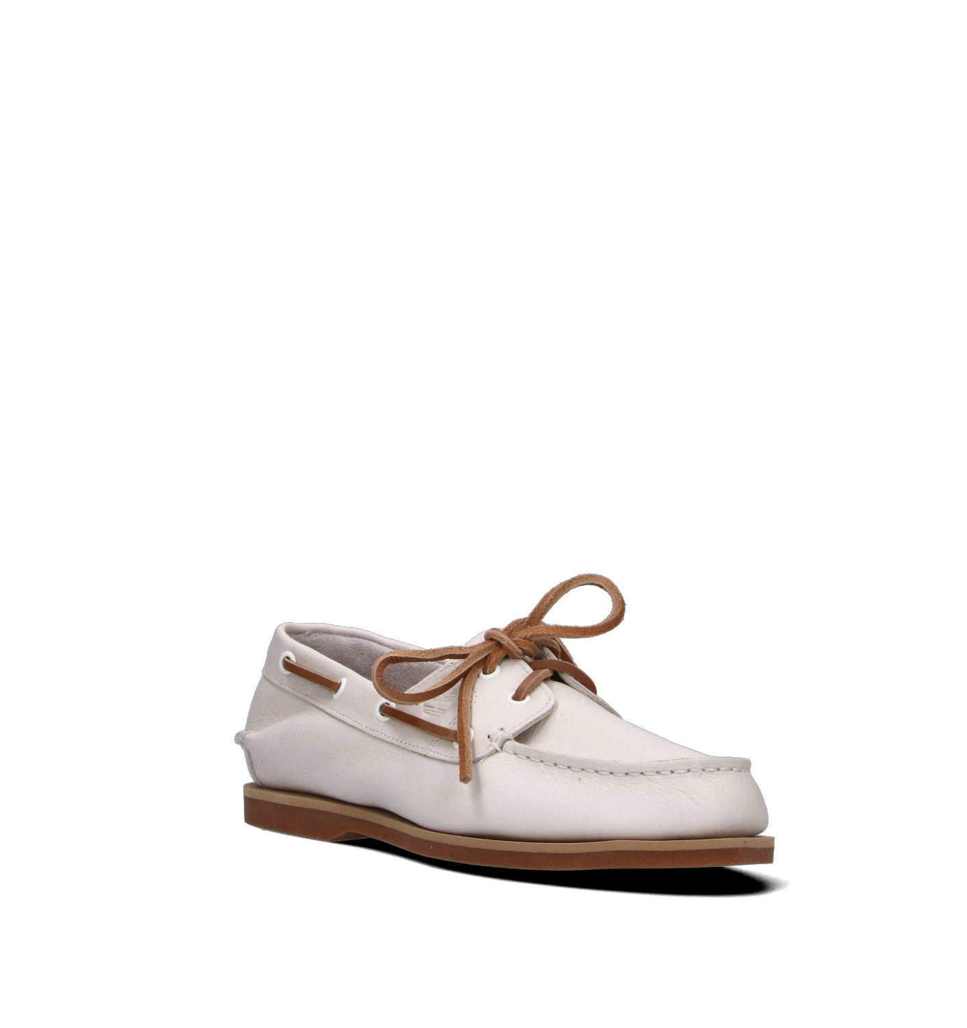 TIMBERLAND Scarpa barca donna bianca in pelle