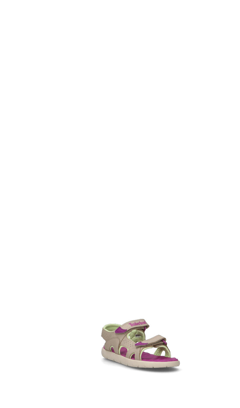 TIMBERLAND Sandalo bimba grigio/fuxia