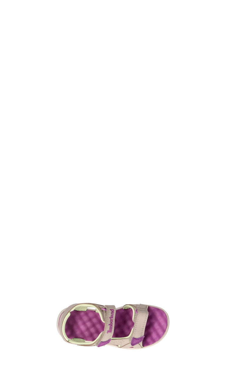 TIMBERLAND Sandalo bimba grigio/fuxia