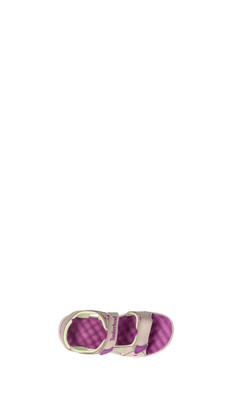 TIMBERLAND Sandalo bimba grigio/fuxia