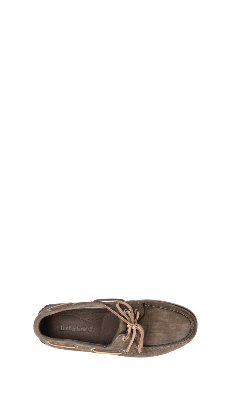 TIMBERLAND Scarpa barca uomo oliva in nabuk