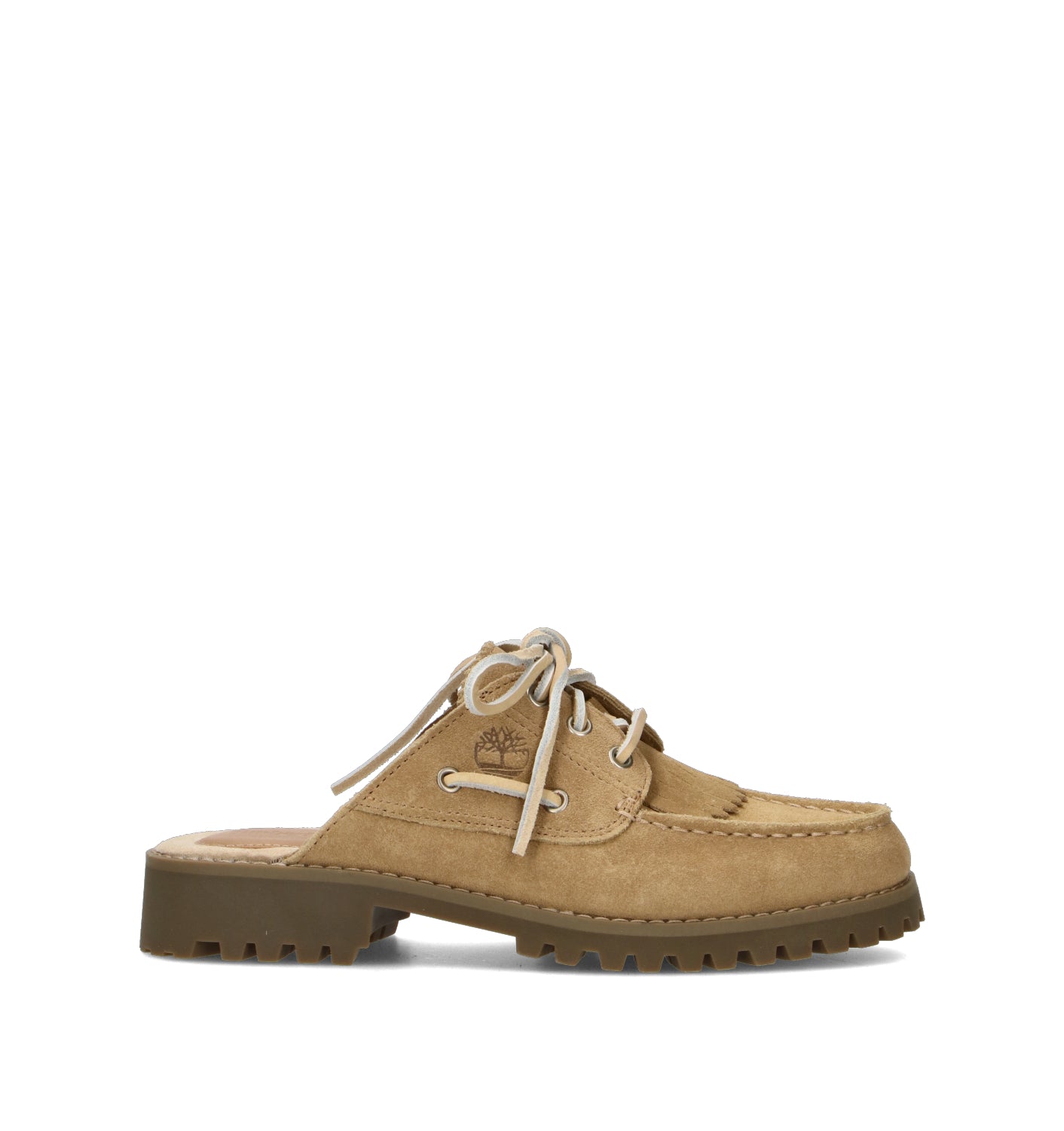 TIMBERLAND Sabot donna beige in suede